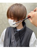 【土谷　庄之介】ラインショート/うざバング