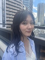 スクリバイタヒエ(SUKURI by tahie)&nbsp;【SUKURI by tahie Style】黒髪ウェーブ