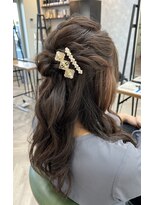 ハイプ(hipe)&nbsp;◎大人愛され◎ゆるふわハーフアレンジ