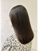 髪質改善ナチュラルストレートヘア
