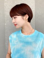 ロンド レグリーズ 立川(Lond leglise)&nbsp;ショート×顔周り×前髪×シルキーベージュ×グレージュカラー