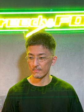 グリーディーフォックス 三軒茶屋(GreedyFOX) 波巻き/マッシュパーマ/ウルフ/ハイライト<理容室>三軒茶屋
