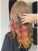 アンドアイズム(and.I'sm)&nbsp;レインボーカラー/ミルクティベージュ[ベビーピンク/20代]