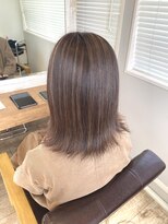 リムアズール 郡山店(Rim Azur)&nbsp;ベージュ系コントラストハイライト