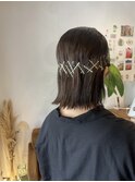 styling hair