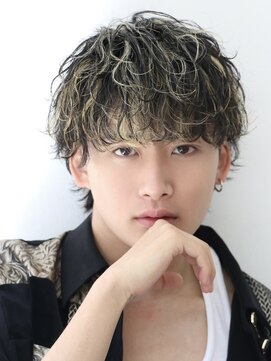 オーシャントーキョー 心斎橋(OCEAN TOKYO WEST) 波巻きパーマメンズツイストスパイラルパーマツーブロック