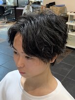 リー 東三国(Lee) 【Lee 東三国】谷辻Style＊センターパートウルフ