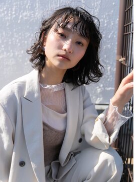 エヌイー(ne' by MAULOA) 【ne’ by MAUOA 】雑誌記載スタイル　アンニュイ ボブ