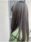 デザインカラー 白髪ぼかしハイライト 担当近森