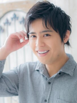 モッズヘア メン 南越谷南口店(mod's hair men) ダークアッシュで好感度UP！シンプル似合わせカットW南越谷