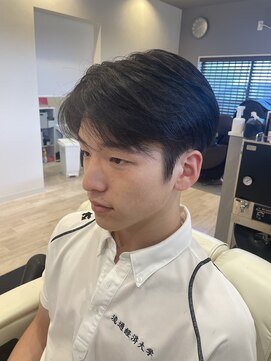 バースト(BURST) ナチュラルツーブロックスタイル