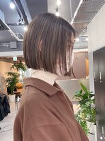 レブ 三条河原町(Reb,) ボブハイライト30代40代似合わせヘアタッセルボブ小顔ヘア韓国