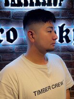 ブロートーキョーバーバーショップ 神田店(Bro Tokyo BARBERSHOP)&nbsp;【神田】スキンフェード　ソフトモヒカンスタイル