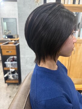 ソイクフ 四条大宮店(SOY-KUFU) 20代30代40代◎おしゃれ女子ニュアンスカラーショートヘア