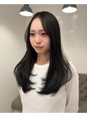 ◎韓国ヘアー顔周りレイヤーおくれ毛前髪新潟長岡宮関