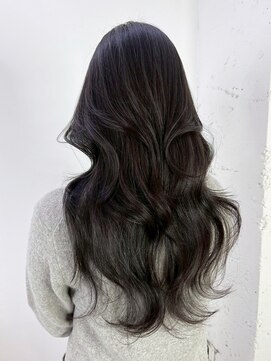 アルバム 新宿(ALBUM SHINJUKU) くびれヘア顔周りレイヤー美髪韓国ヘアロング_ba550281