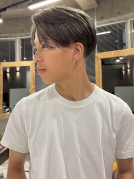 画 men's style/1 bleach greige