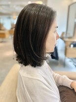 フリップビーアヴェダ(FLIP B AVEDA)&nbsp;本八幡×透明感カラー×グリーン×ハイライト×艶髪