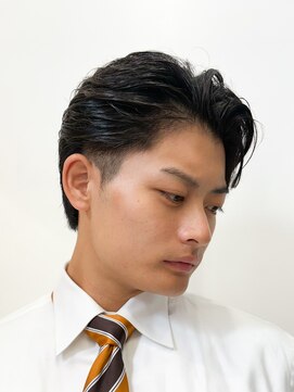 フィルムス 横浜(FILMS) 大人男子/フェザーパーマ/毛流れパーマ/横浜