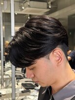 ニコ トウキョウ ロジック(nico TOKYO Logic)&nbsp;メンズセンターパートニュアンスパーマ