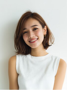 e.m.a プレミアムビューティーサロン 栄駅店(e.m.a PREMIUM BEAUTY SALON) レイヤーカット/イメチェン/外ハネボブ/美髪/ワイドバング/髪型