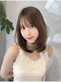 【kumu】ミディアムレイヤー/顔周りカット/栄/名古屋