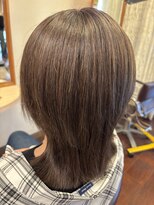 浪漫館 サンク(CINQ)&nbsp;ミディアムウルフ　秋カラー