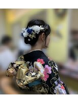 美容室ル・リーブ 振袖着付け