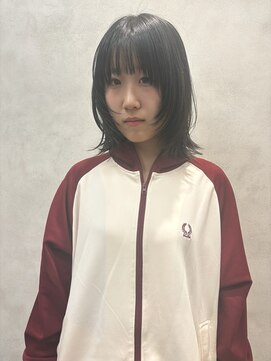 シャギーレイヤー/レイヤーボブ/20代