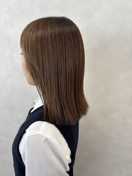 白髪ぼかしハイライト