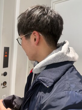 トリッカ シブヤ(TRICCA SHIBUYA) メンズカットパーマツーブロックマッシュ束感渋谷