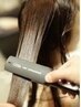 中山限定【感動美髪＊髪質改善酸性ストレート】+カット+カラー+TR￥23500～
