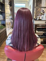 クリック 五井店(CLiC)&nbsp;レイヤーカット×ピンクパープルカラー