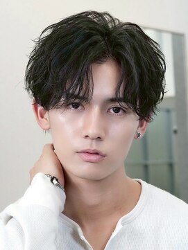 AI TOKYO+Sea MEN'S横浜 MEN'Sパーマ/MEN'Sカット【アイトーキョープラスシーメンズ】 横浜/アップバング/シャドウパーマ/ツイストスパイラルパーマ