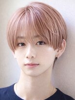 オーシャントーキョー サニー 原宿(OCEAN TOKYO Sunny)&nbsp;ハイトーンカラーフェザーパーマニュアンスパーマセンターパート