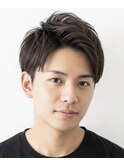 20代30代ビジネス◎爽やかアップバングショート
