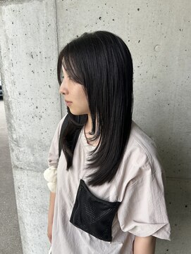 ヘアーブランド ジン フィール(HAIR BRAND Jin feel) 顔周りレイヤーカット
