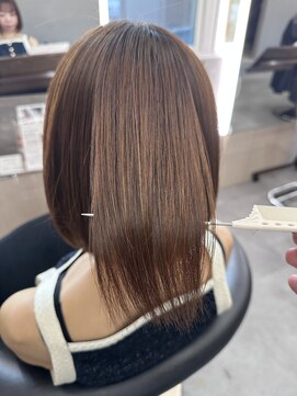 フリーラ 横浜(freera) 髪質改善サラサラプレミアムストレート大人ガーリー韓国ボブ横浜