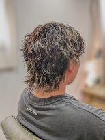 ウィスカーヘアー(whisker hair)&nbsp;ウルフパーマ