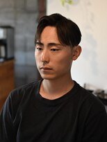 リム メンズヘア(LIM men's hair)&nbsp;夏感6:4分けセンターパート【倉敷メンズカット専門店/美容院】