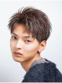アップバングショート