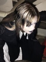 オルン(ORGN.) ☆パンクなデザイン!!!!!☆ 黒デザイン ホワイトシルバー