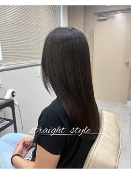 ヘアオーブロジック(HAIR orb LOGIC) 乾かすだけでいい！柔らかいストレートスタイル
