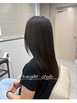 ヘアオーブロジック(HAIR orb LOGIC) 乾かすだけでいい!柔らかいストレートスタイル