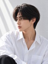 オーシャントーキョー 原宿(OCEAN TOKYO)&nbsp;センターパート曲がる縮毛矯正メンズショートカルマヘアー韓国