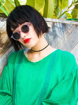 リリアン 青山(relian) 直毛さんにもオススメ!切りっぱなしボブ★