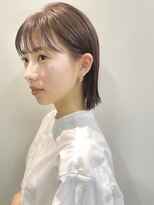ニール 名古屋 伏見 丸の内(NEELU)&nbsp;ワイドなシースルーバングとぱつんBOB