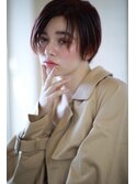 Chlom☆新宿 ハイライトベージュイルミナカラーハンサムショート