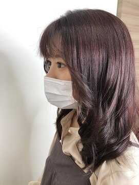 コアフィールドマサコ 北島店 ピンクカラー