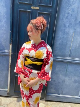 ヘアメイク マリア 福岡天神西通り(hair make MARIA) お団子ヘア